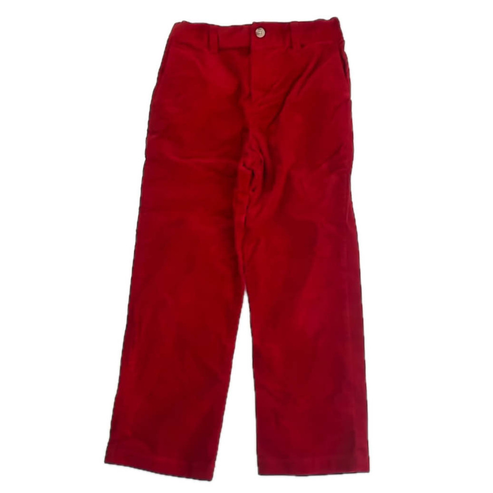 Vineyard Vines Boys Red Corduroy Pants size: 7 Years